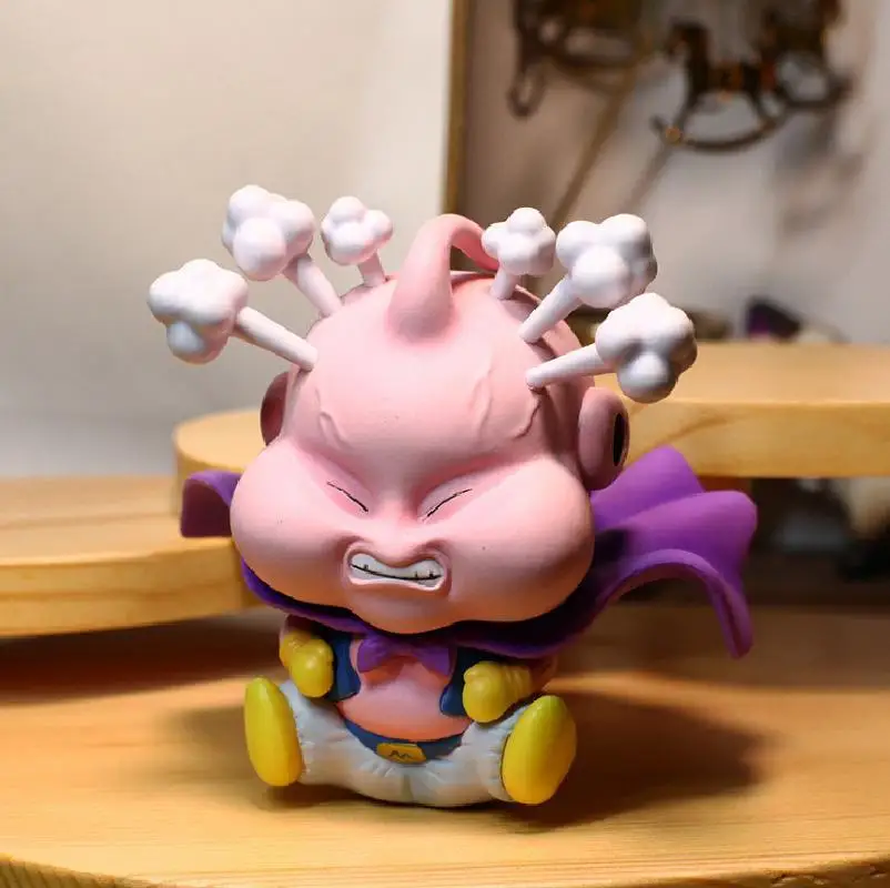 

Японские экшн-фигурки из ПВХ Gk Dragon Ball Z Super Saiyan One Majin Buu, коллекционные рождественские подарки