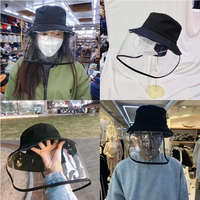 

Anti-Dust Fog Spitting Protective Hat Dustproof Cover Peaked Cap Transmission Masque