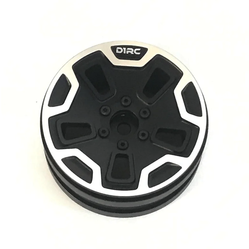 2 шт. CNC металлический сплав дюймов обод колеса Beadlock для 1/10 RC Гусеничный