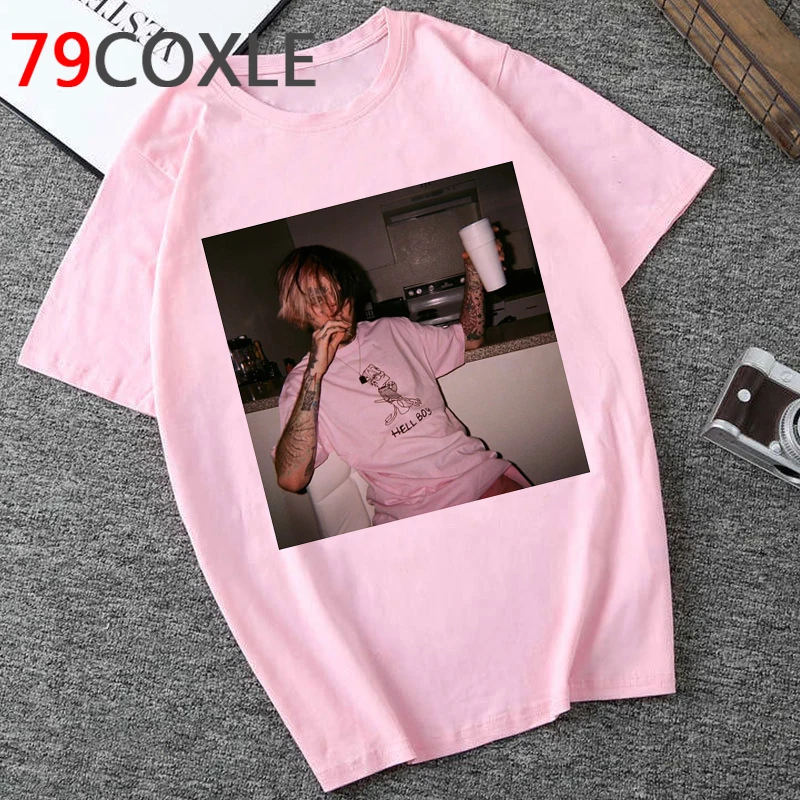 Футболка lil peep Мужская Винтажная ulzzang tumblr kawaii графические футболки топы harajuku |