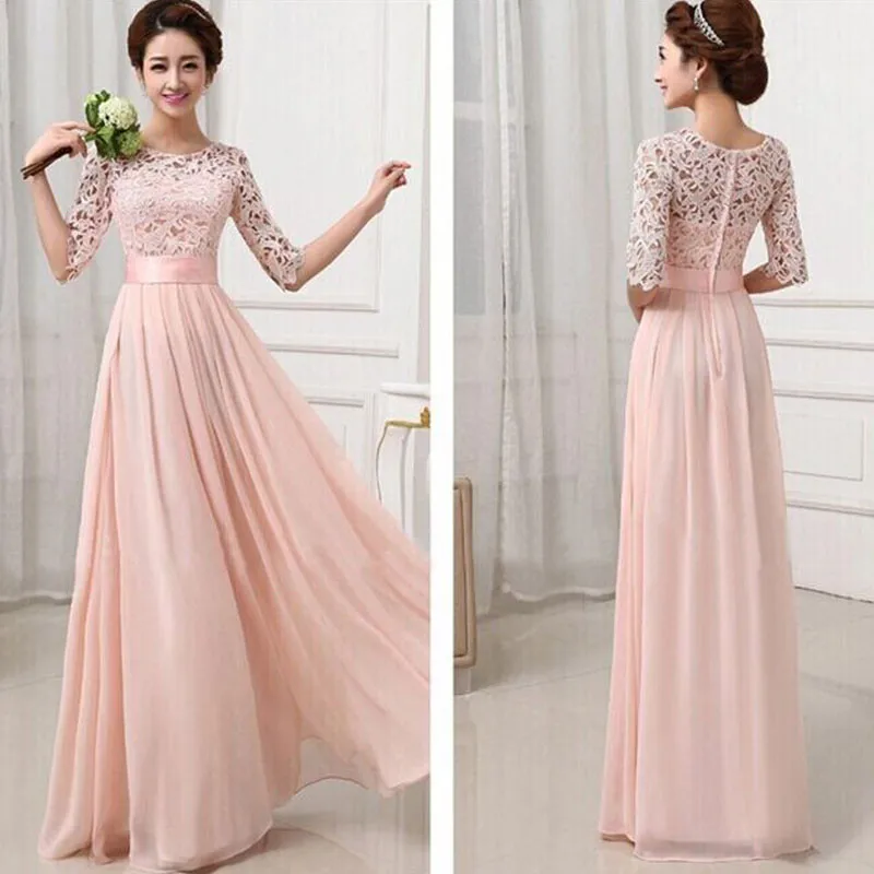 MISSOMO одежда женское кружевное белое платье шифоновое вечернее Vestidos халат Макси