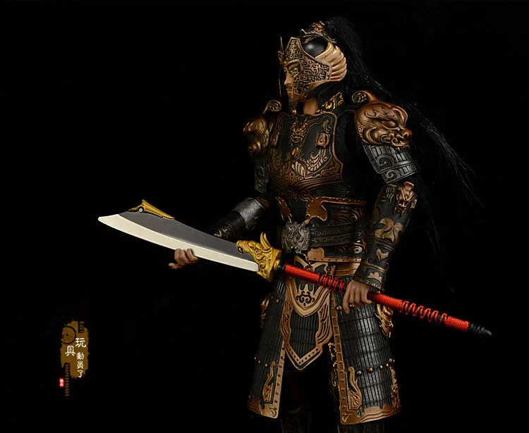 

1/6 Scale 25cm Alloy Diecast Miniature Knife Gun Model for 12 inches Action Figure Solider Figure Accessory