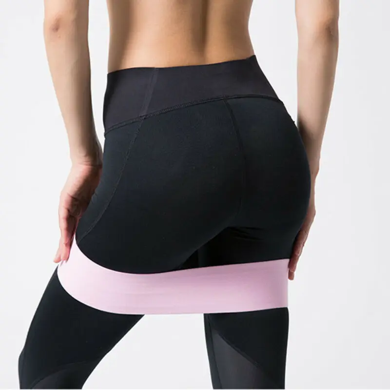 Эластичная лента для йоги экспандер резиновая тренировочная Тяговая веревка