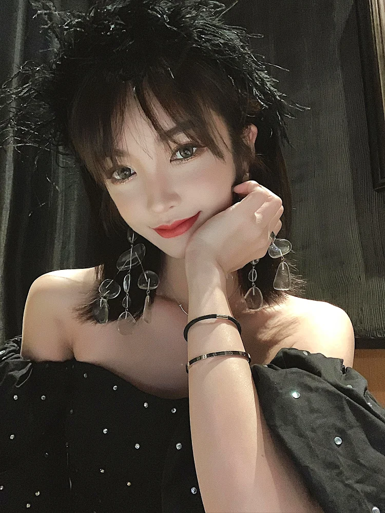 Женский обруч для волос WHITNEY WANG дизайнерский стиль повязка на голову с перьями |