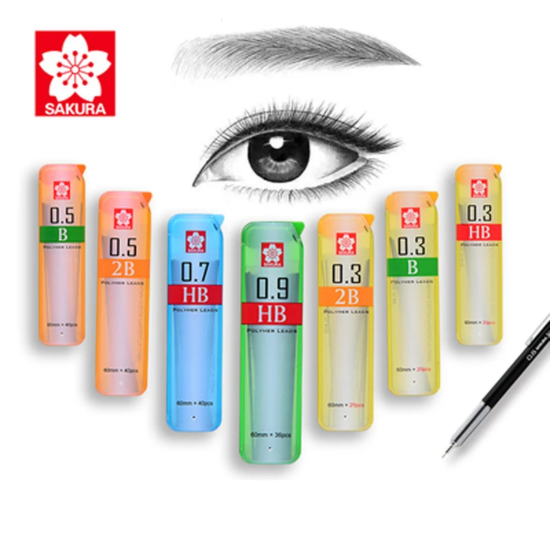 Lead, Large Capacity, Hard To Break, 0.3/0.5/0.7/0.9mm, Various Specifications Are Available
