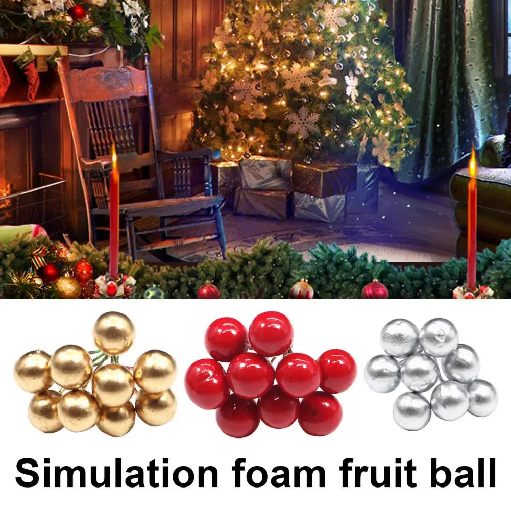 

Art Berry Handicraft Beautiful Portable Adorable Vivid Simulate Berry Artificial Berry Simulate Berry 100Pcs/Set
