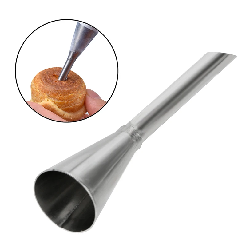

1PC Nozzle Cake Tools Piping Bag Stainless Steel Cupcake Tips Kitchen Supplies Puff Cream Pastry Piping Nozzles Pastry Tube
