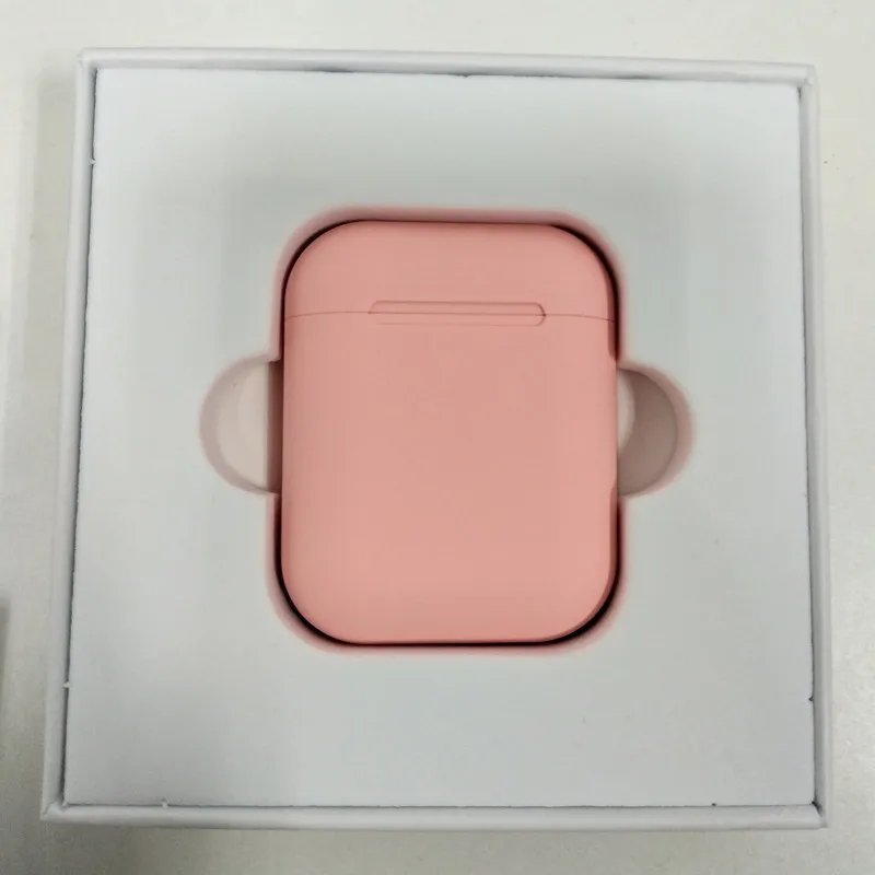 Обновленная версия Inpods 12 Bluetooth 5,0 беспроводные наушники для смартфона - Цвет: inpods12 pink