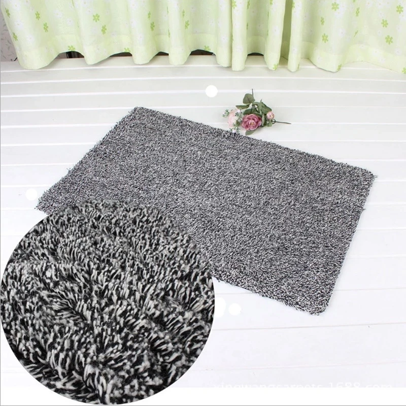 

Indoor Super Absorbs Doormat Latex Backing Non Slip Door Mat for Small Front Door Inside Floor Dirt Trapper Cotton Entrance Rug