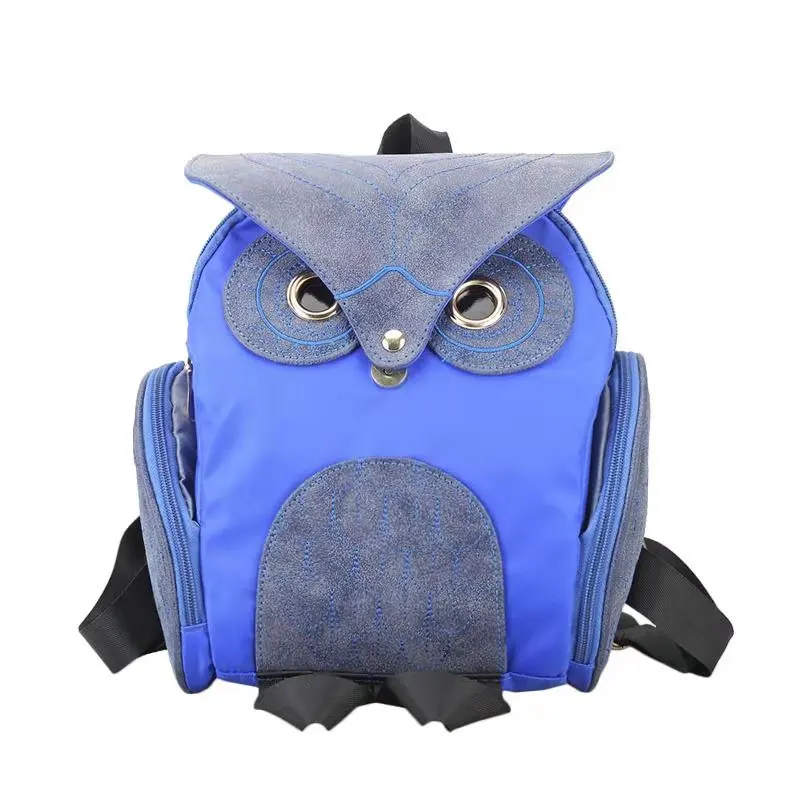 

Fashion Women's Backpack 2021 Cute Owl Backpacks PU Leather School Bags For Teenagers Girls Female Rucksack Sac Mochila Feminina