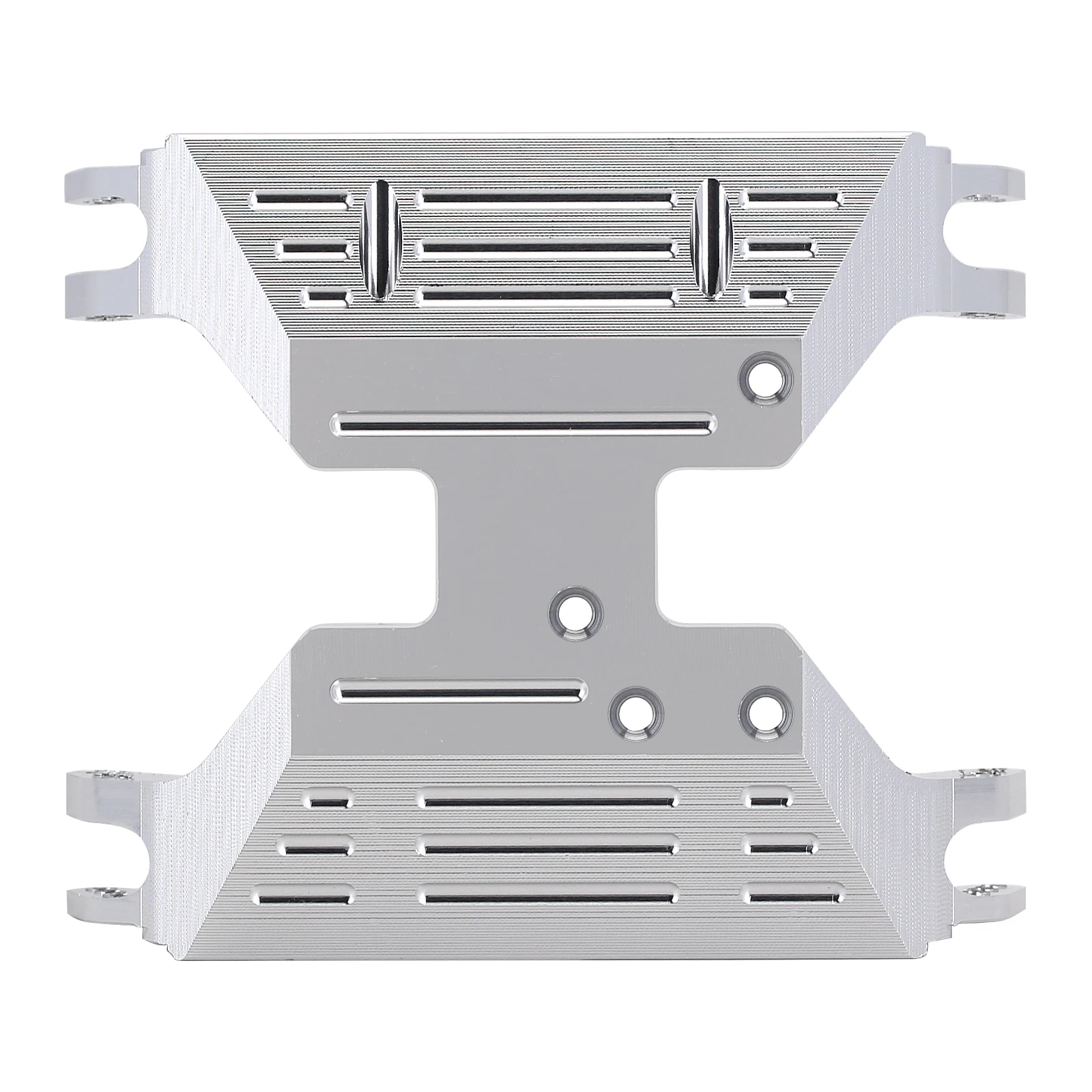 Base de transmisi&oacute;n de montaje de caja de cambios de aluminio CNC para coche RC Crawler Axial Capra 1,9, piezas de actualizaci&oacute;n ilimitadas, 1 unidad-2