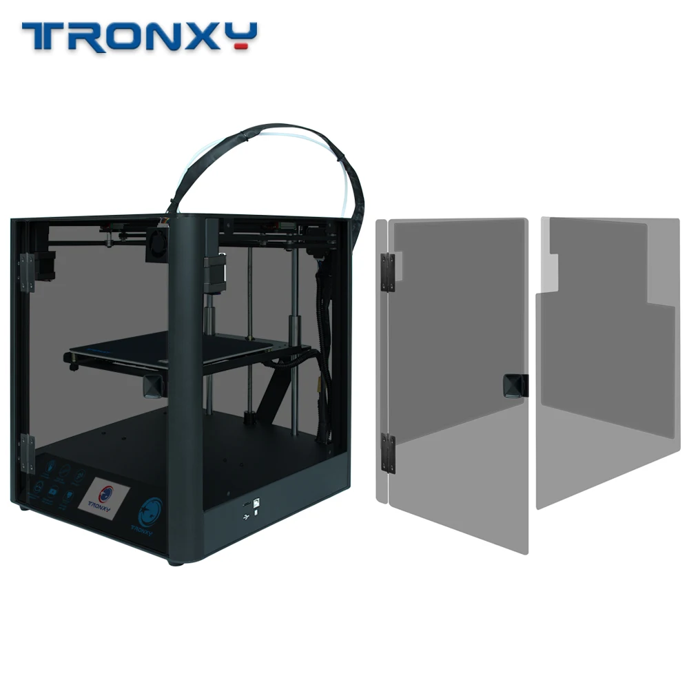 2019 новейший дизайн TRONXY D01 3d принтер бесшумный полная металлическая рамка