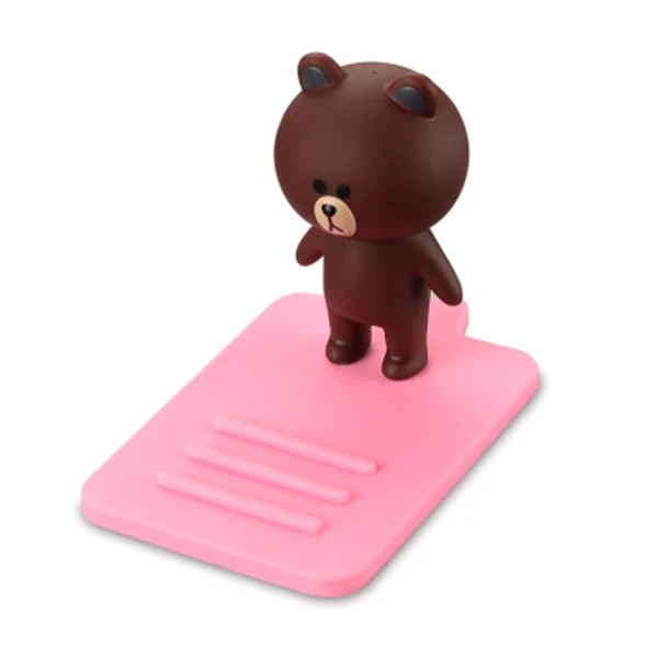 D Милый Медведь Кролик подставка для телефона Kawaii Мультфильм Поддержка мобильного телефона держатель стенд планшеты Настольный держатель дизайн Высокое качество держатель - Цвет: D