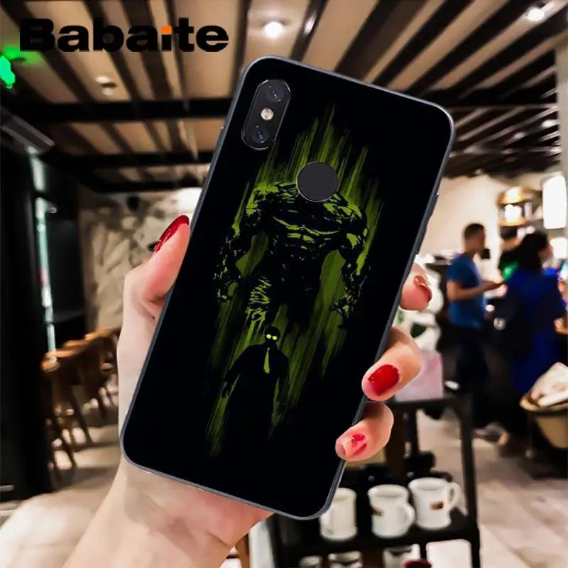Babaite Marvel Heroes Халк черный ТПУ Мягкий силиконовый чехол для телефона чехол для Xiaomi 6 MIX2 8SE K20 REDMI 5A NOTE4X 7 6A мобильные чехлы