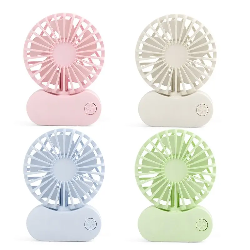 

Mini USB Desktop Fan Personal Portable Cooling Fan Rotation 2 Gear Adjustable for Office Household Traveling Car