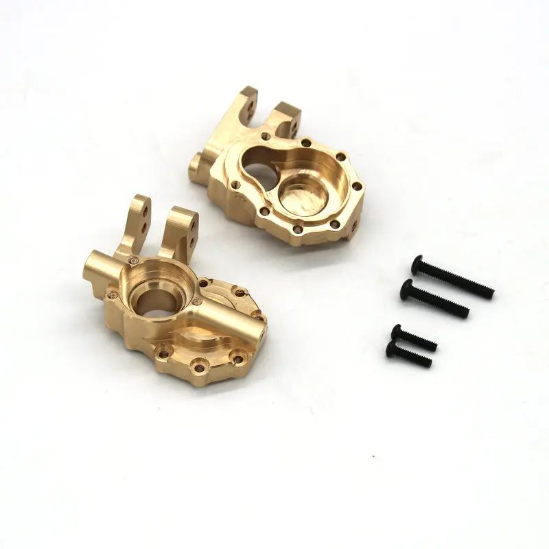 

Traxxas TRX4 RC climbing car, metal upgrade accessories, brass counterweight, front door bridge, steering cup