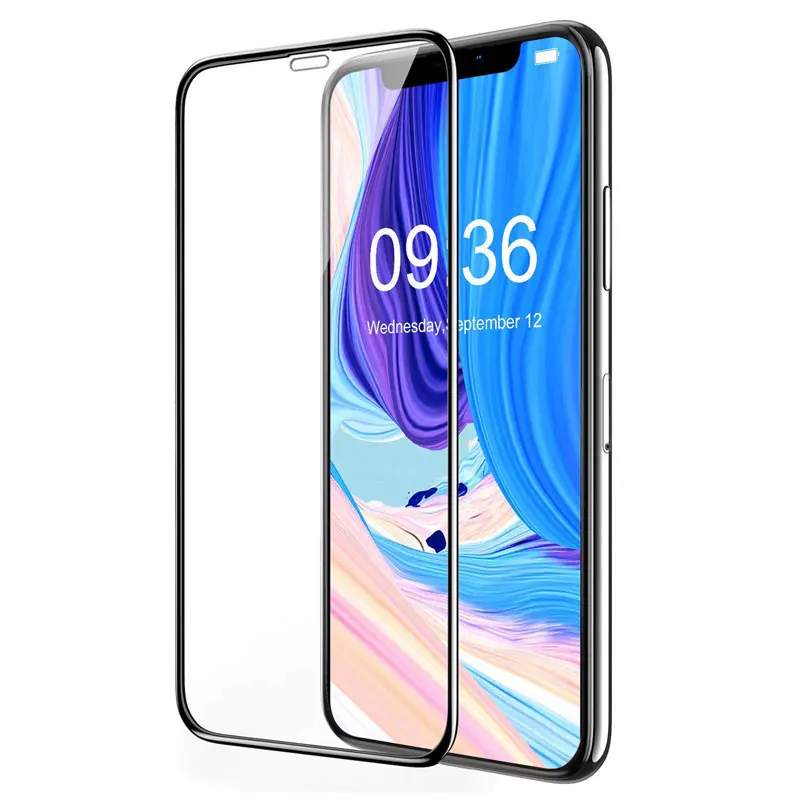 Закаленное стекло с полным покрытием для iPhone 11 Pro Max X XS XR 8 Plus 7 6 6S SE2 iPhone11 защита