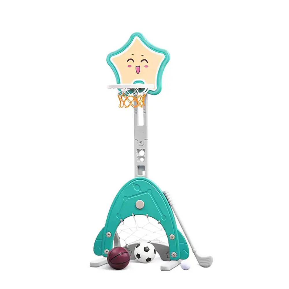 

Kids Basketball Hoop Indoor Portable Children Outdoor Basketball Stand Adjustable Height Shooting Frame Loop Golf Ball Game Toy