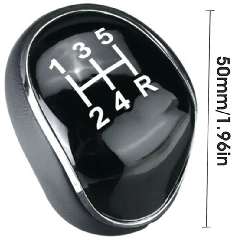 5 Скорость автомобиля из искусственной кожи рукоятка для рычага переключения