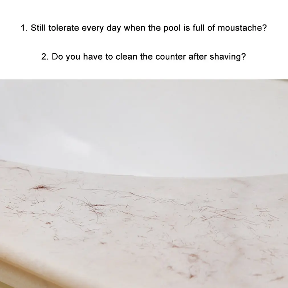 Водонепроницаемый Мужской фартук для бритья бороды ухода за волосами взрослых