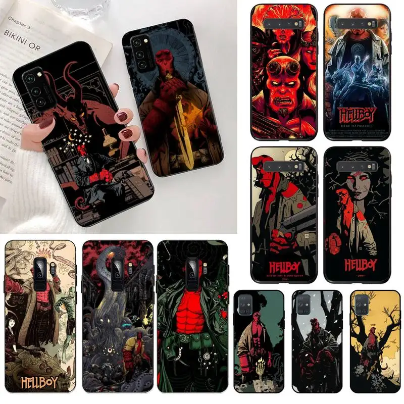 Роскошный чехол Hellboy Rise of the Blood Queen для Samsung S20 plus Ultra S6 S7 edge S8 S9 S10 5G lite 2020|Бамперы| |