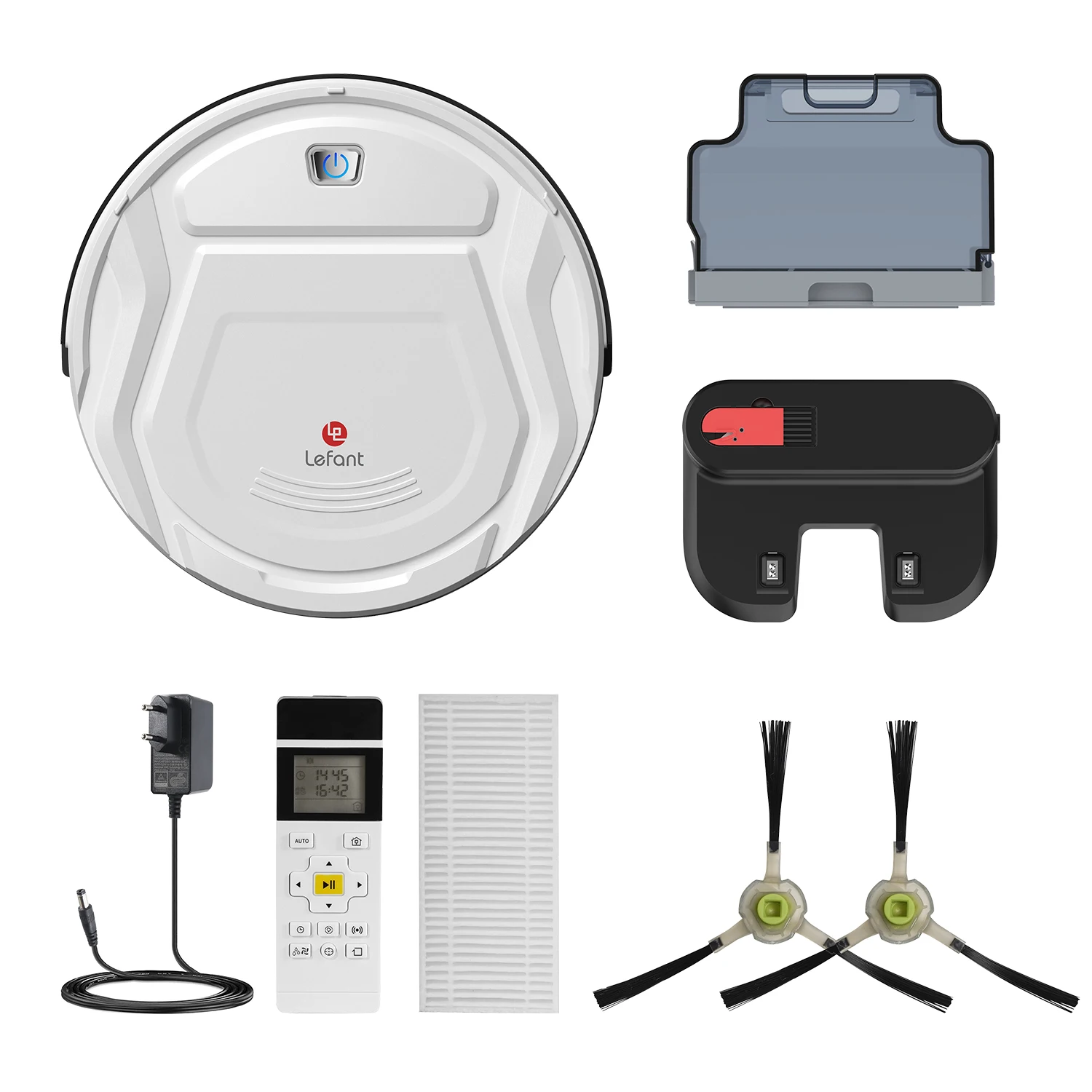 

Lefant M210 Mini Robot Vacuum Cleaner 1800PA Pet Hair household Sweeping Machine Wet mopping APP Control Google Assistant Alexa