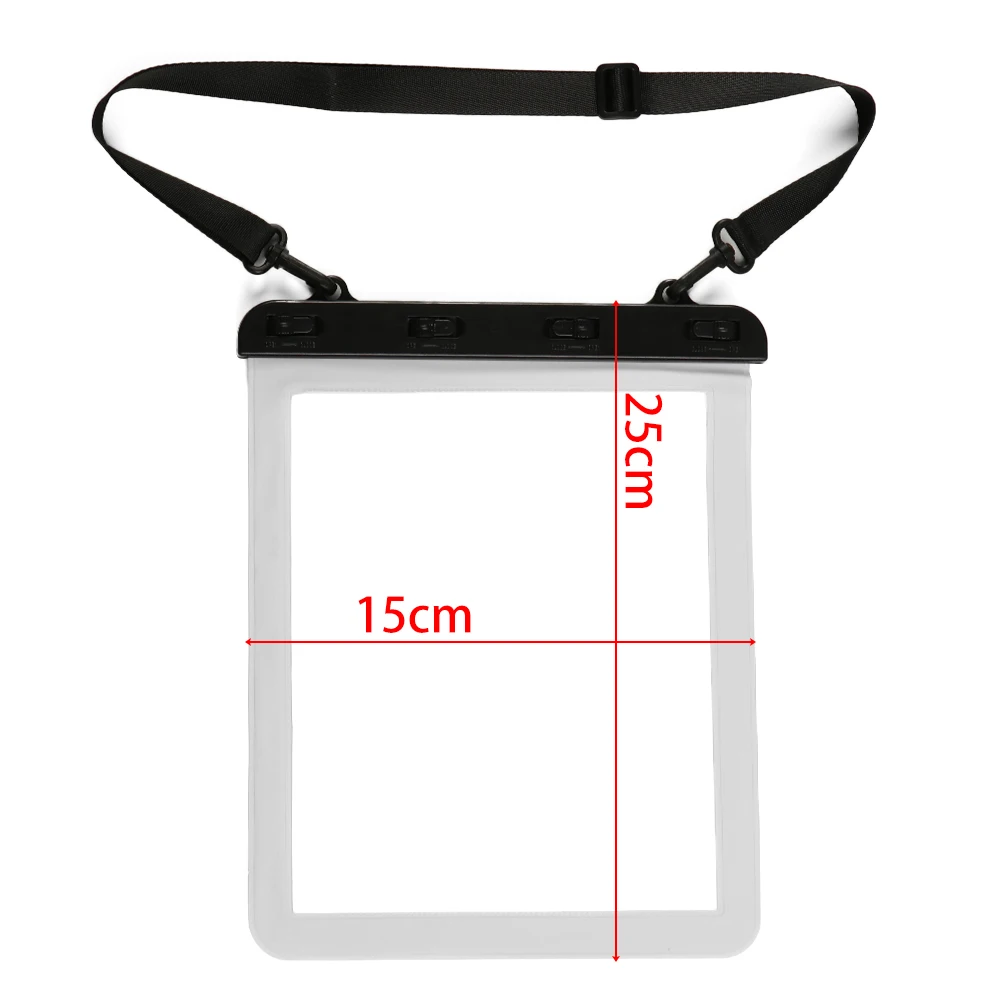 Прозрачный водонепроницаемый чехол для сенсорного экрана дайвинга и iPad сухая