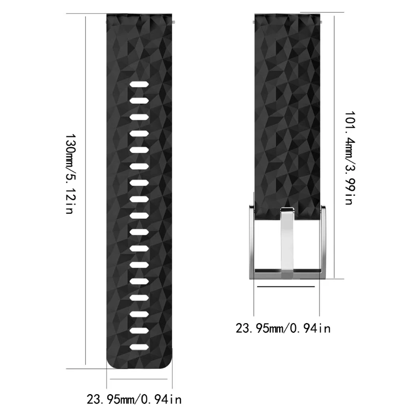 

Silicone Replacement Watch Band Strap For Suunto Spartan Sport Wrist HR Baro