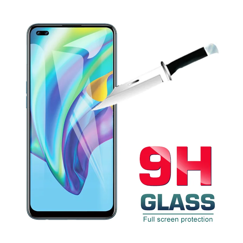 mobile screen protector 3Pcs 9H Tempered Glass For Oppo Reno4 Reno5 Lite F Z 5G Screen Protector Safety Protective Film On Reno 4 5 Lite F Z 4Lite 4F 4Z mobile protector
