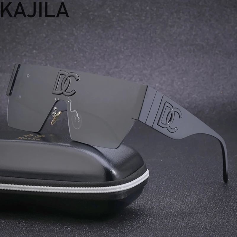 

Большие Квадратные Солнцезащитные очки, женские солнцезащитные очки в большой оправе 2021, роскошные брендовые безободковые солнцезащитные ...