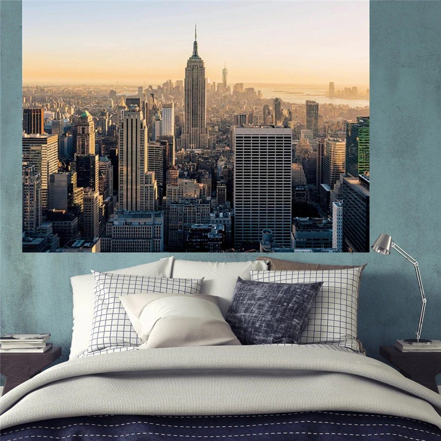 Процветающий город искусственная подвеска на стену здание высокой высоты