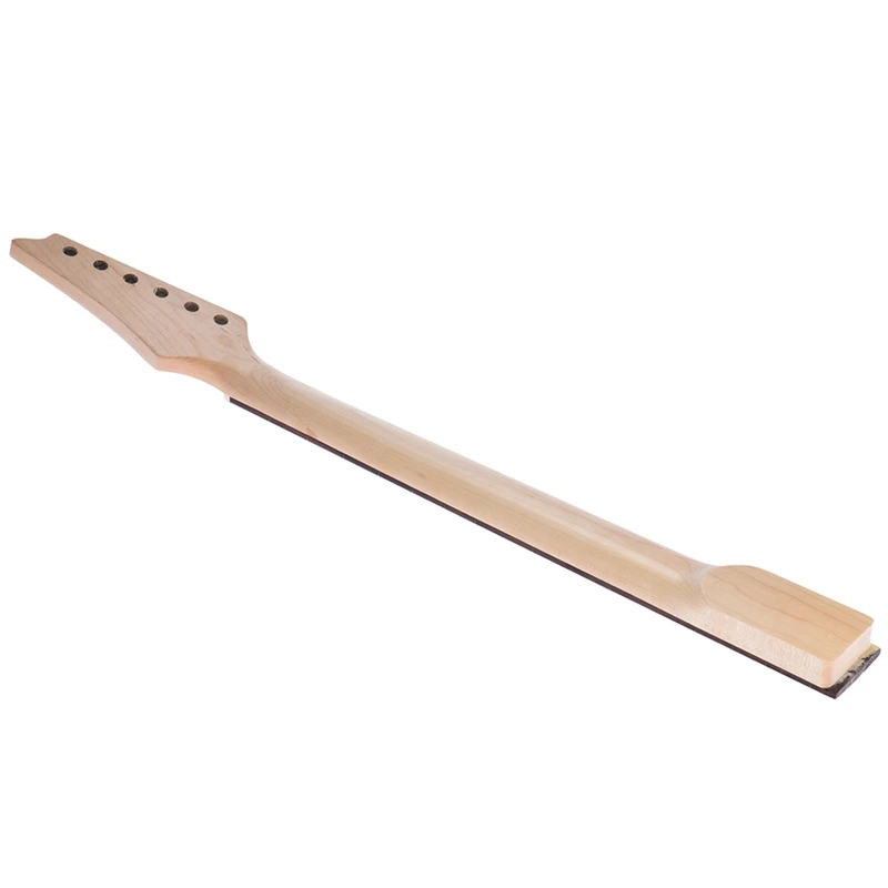 24 Frets New Replacement Maple Neck Rosewood Fretboard Fingerboard for Electric Guitar Red | Спорт и развлечения