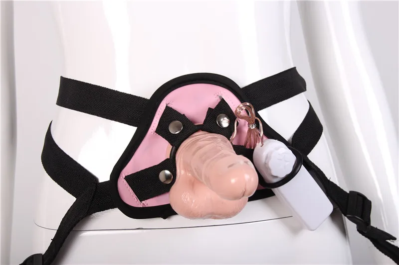 Имитация пениса фаллоимитатор одежда для взрослых сексуальная Лала длинный