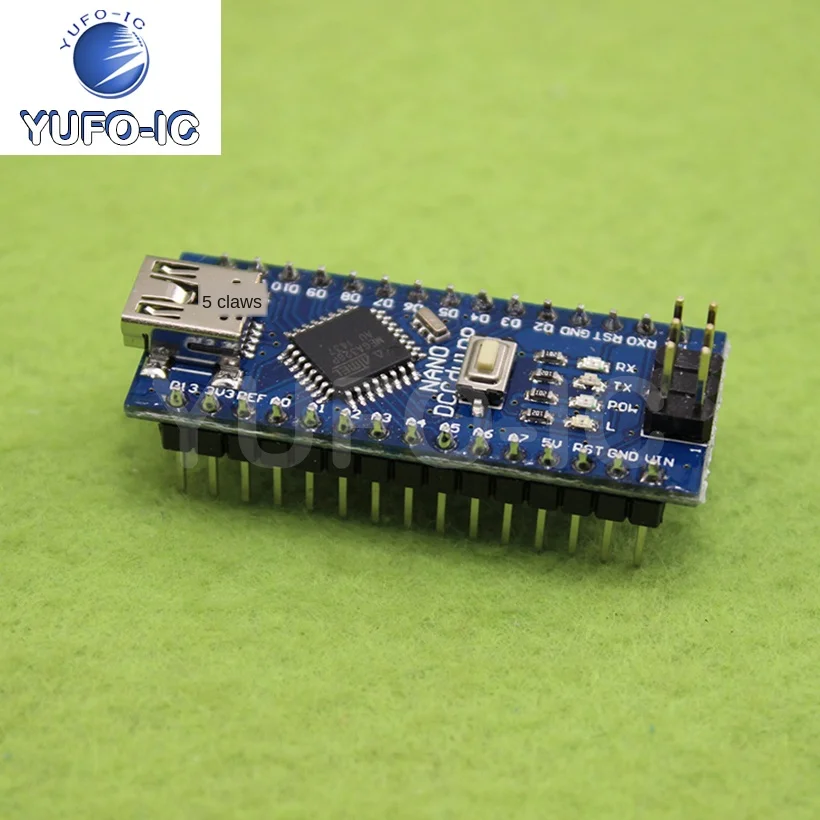 

Бесплатная доставка, 1 шт., улучшенный Электронный конструктор Nano V3.0 ATMEGA328P CH340, суперпрост в использовании, макетная плата