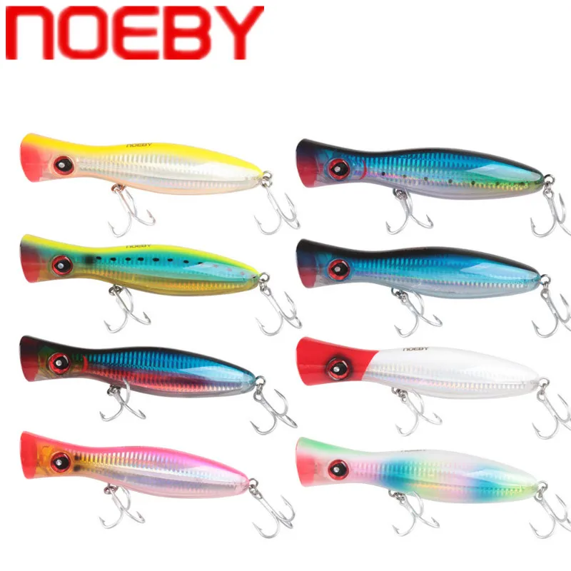 NOEBY NBL9062 120 мм/160 мм/200 мм Жесткая пластиковая приманка поппер для рыбалки Pesca