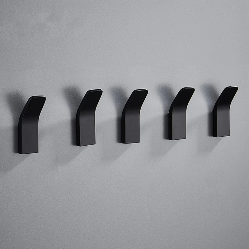 

Black Robe Hook Wall Hook Towel Hook for Bathroom Coat Hook Rustproof Hook Hanger Clothes Hangers for Kitchen Hardware Bathroom