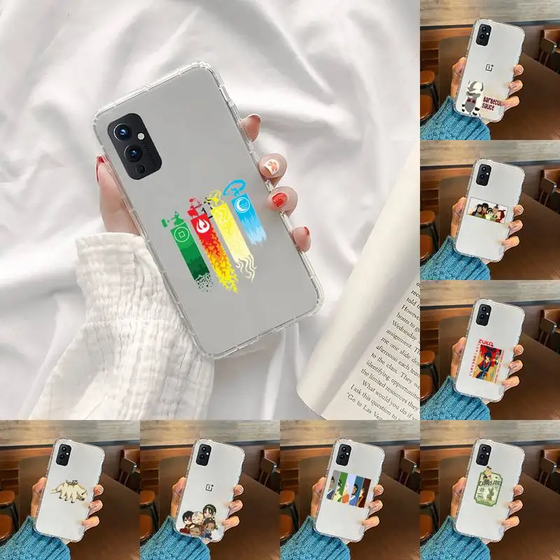 

Avatar the Last Airbender Phone Case Transparent For OnePlus 9 8 7 7t 8t Oppo find X3 X2 reno5 Vivo X60 X50 Pro MeiZu 17 16XS