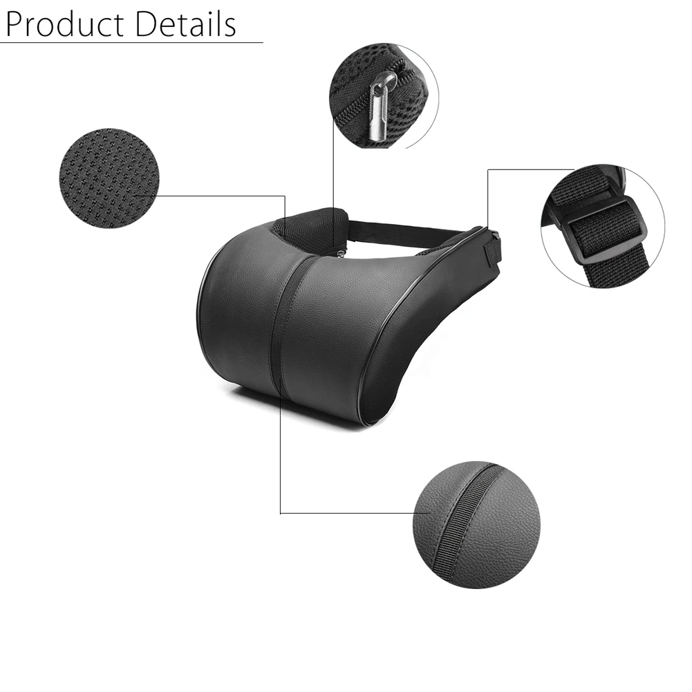 Подголовник для автомобильного сиденья подушка отдыха путешествий шеи из