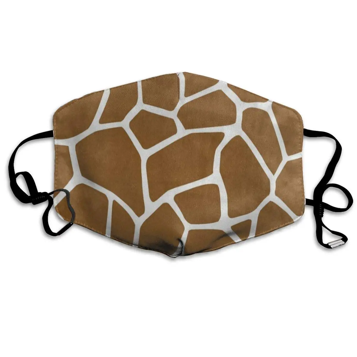 

Face Mask White Giraffe Skin Personalized Cycling Half Face Earloop Dust Mask for Man