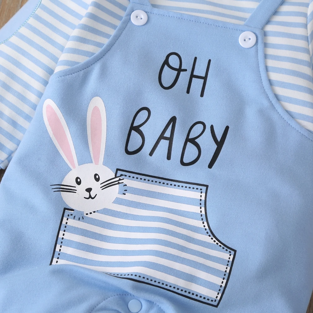 Новинка для новорожденных Одежда малышей мальчиков и девочек в полоску