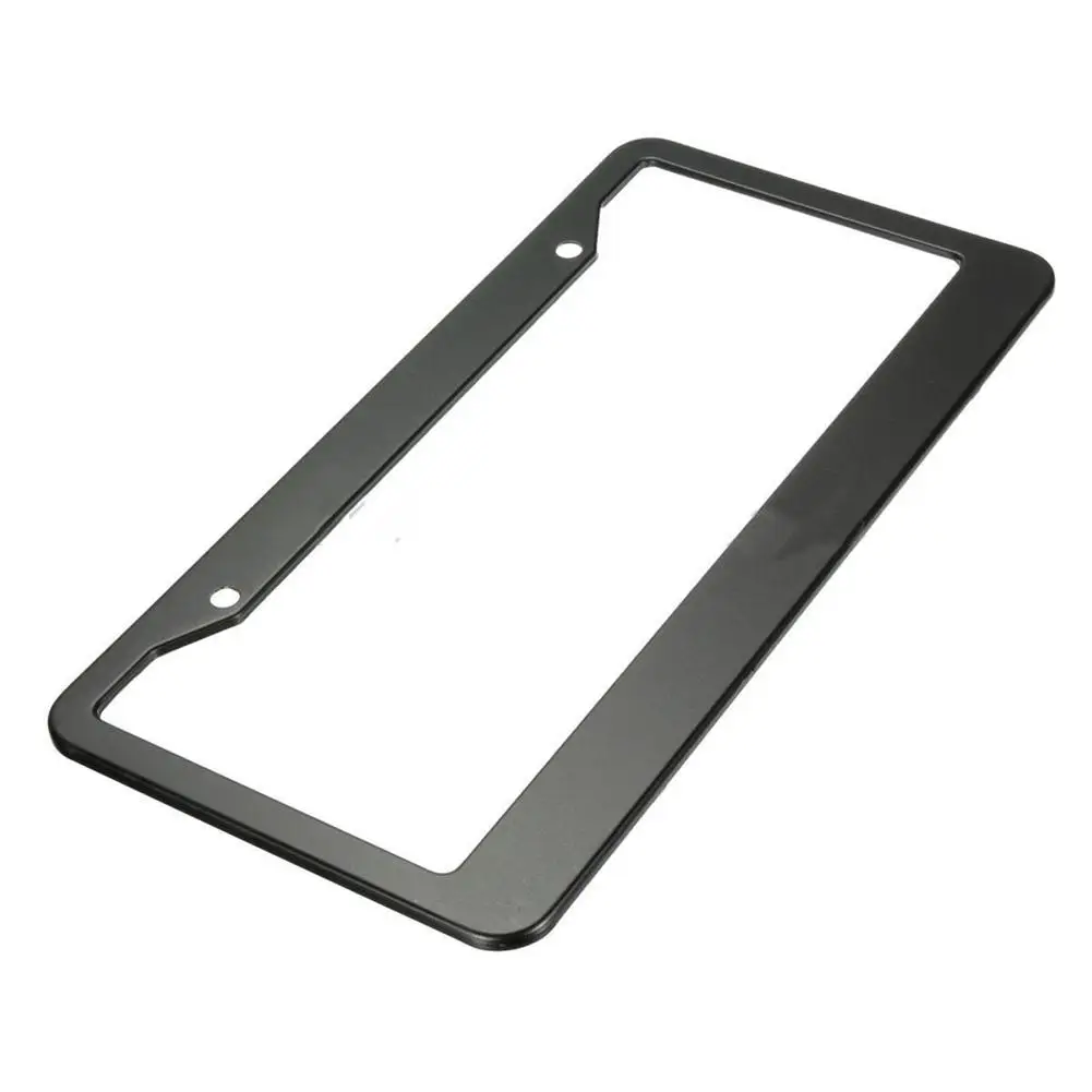 2 шт. 12 дюймов x 6 Нержавеющая сталь Авто номерной знак рамка Чехлы комплект для