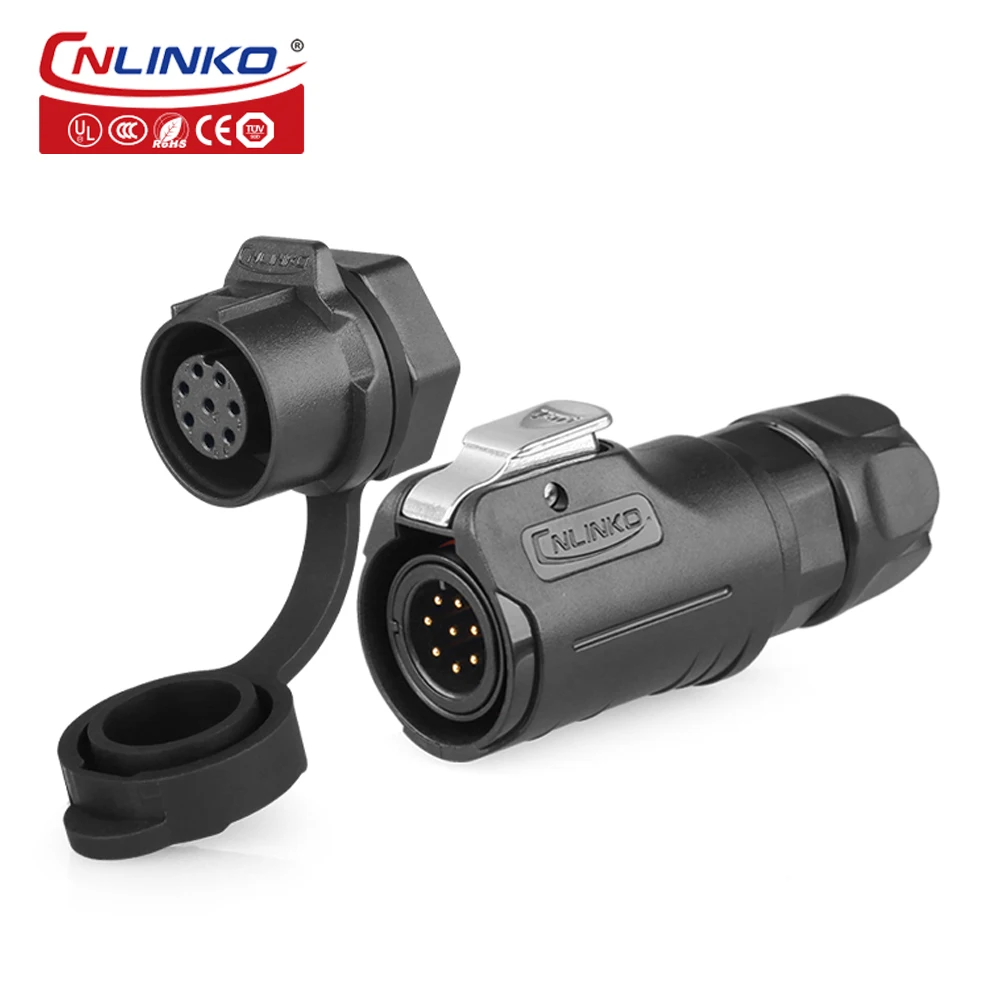 Cnlinko M12 Ip67 5A 200V AC DC паяльные круглые разъемы 8 Pin водонепроницаемые быстроразъемные