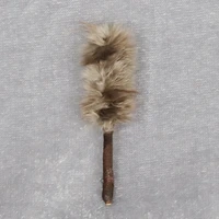 112 dollhouse decoration miniature simulation feather duster cleaning tool for doll house kitchen bedroom decor