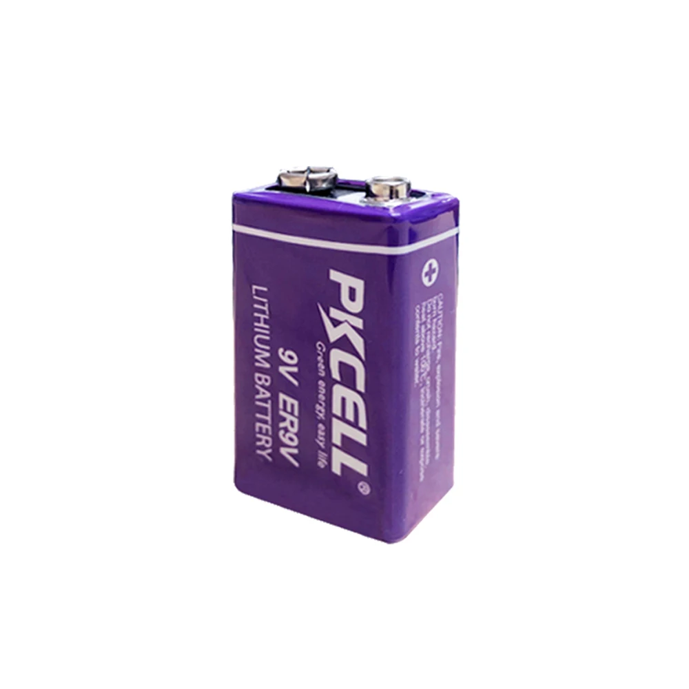 10 шт. ER9V 6F22 термометр 6LR61 PP3 1200mah литий-Тионилхлорид (Li-SOCl2) батарея ER 9V батареи