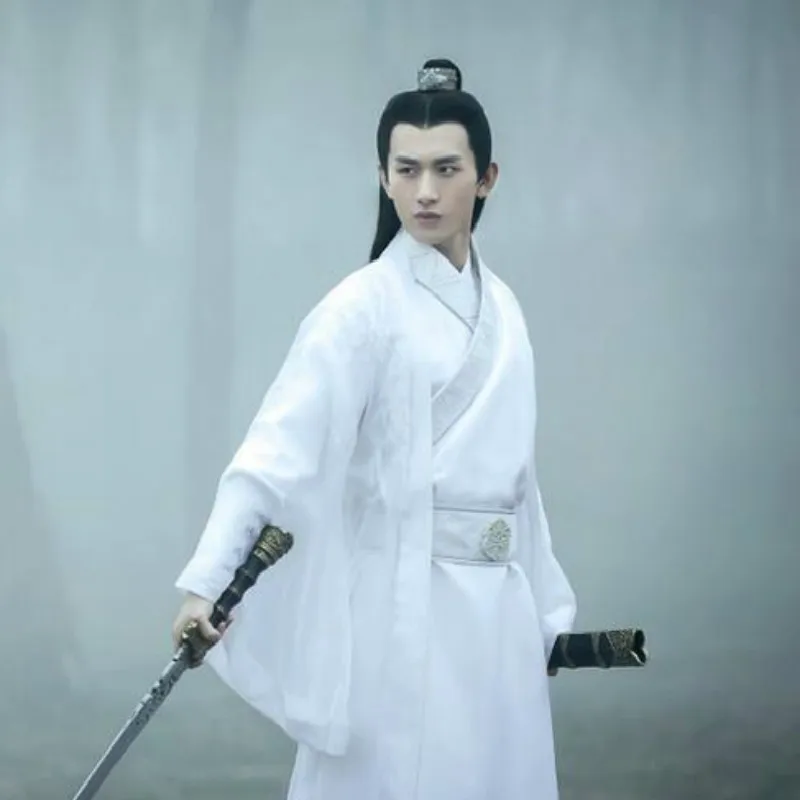 2020 летний мужской костюм одежда косплей Китайская традиционная Одежда для