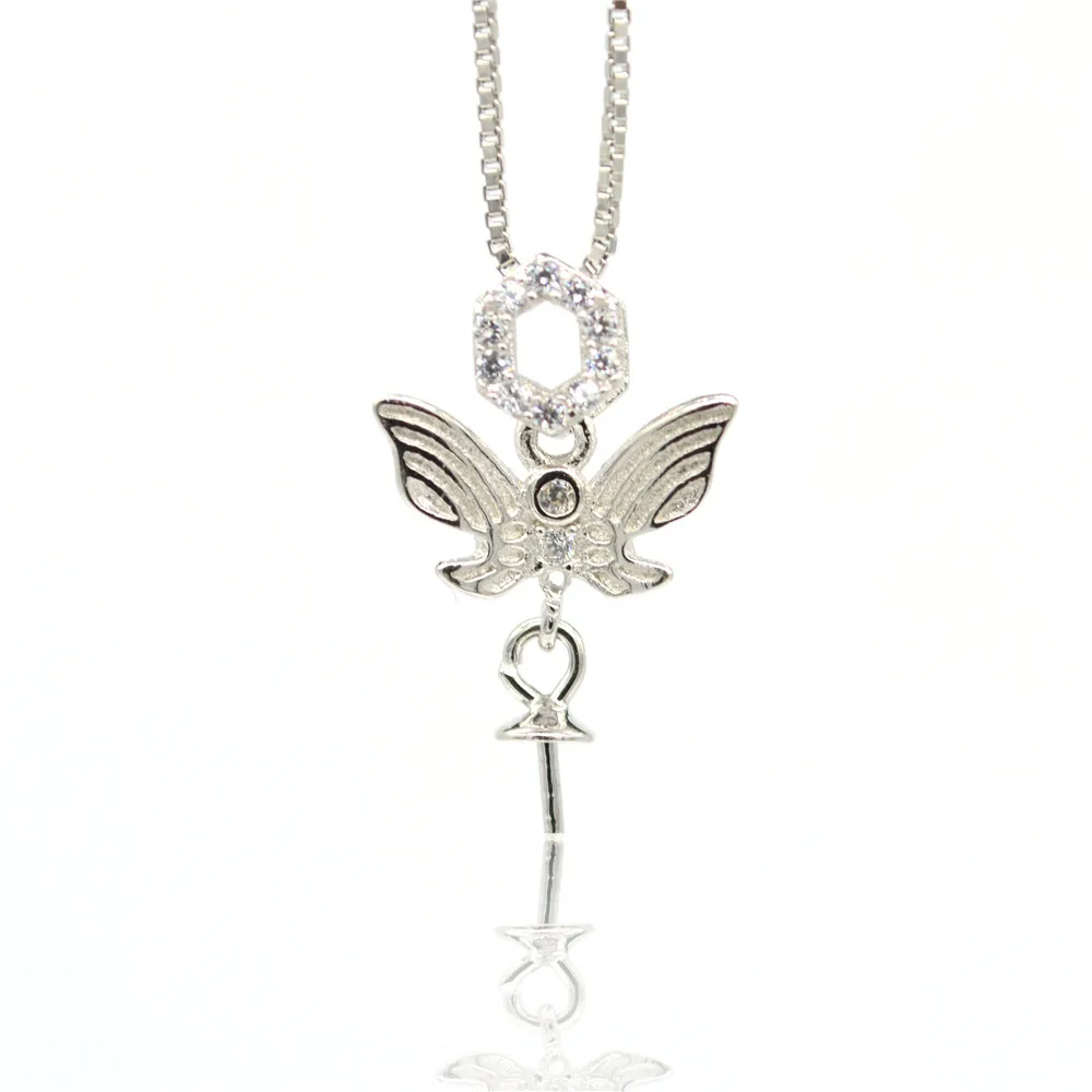 Подвески в виде бабочки из стерлингового серебра