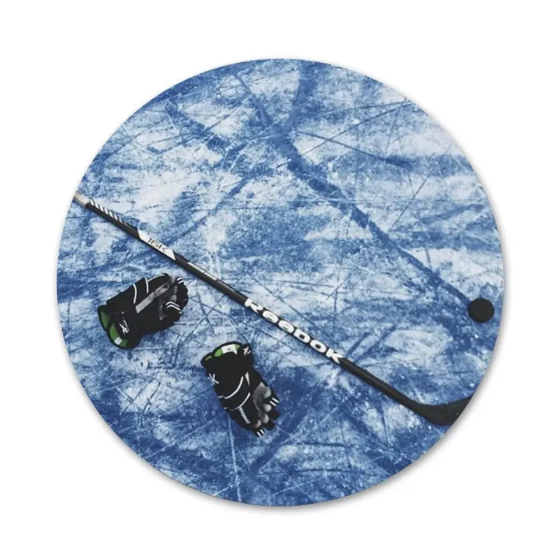 I love ICE Hockey Icons Pins Badge Decoration Brooches Metal Badges For Backpack |