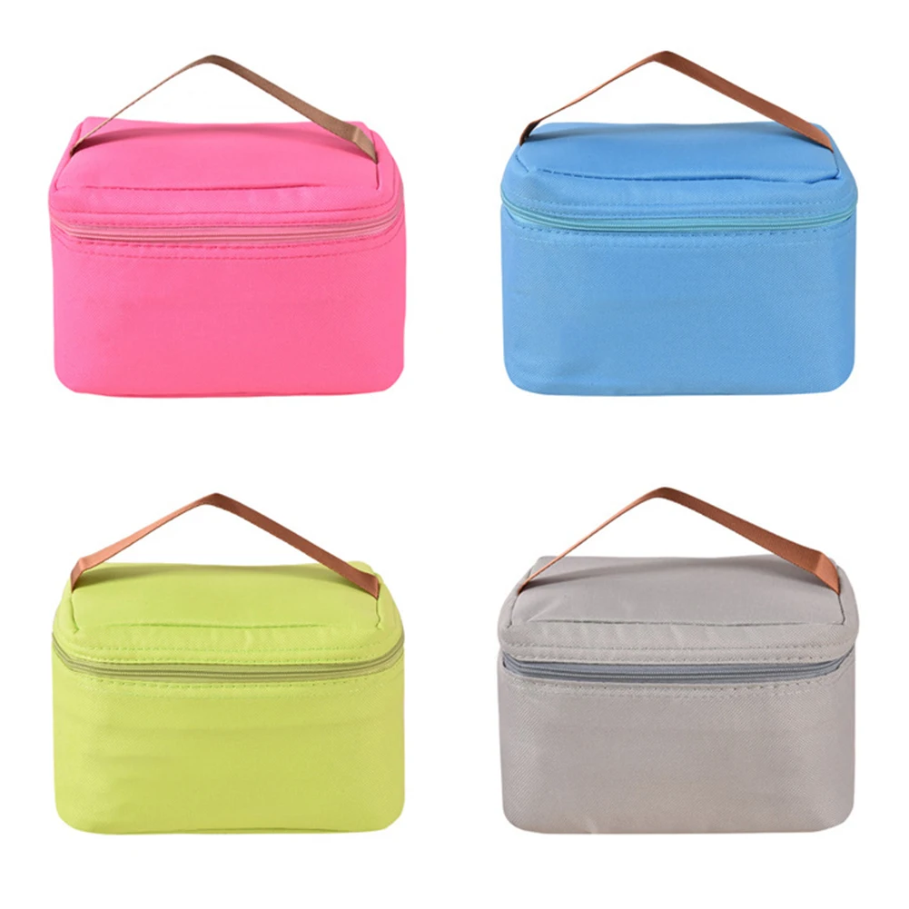 4 цвета для деловой поездки водонепроницаемый кулер дома еды Термосумка ланча