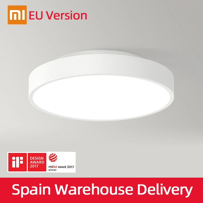 Новинка, умный потолочный светильник Xiaomi Yeelight, пульт дистанционного управления Mi APP, Wi-Fi, Bluetooth, умный светодиодный цветной IP60, пылезащитный