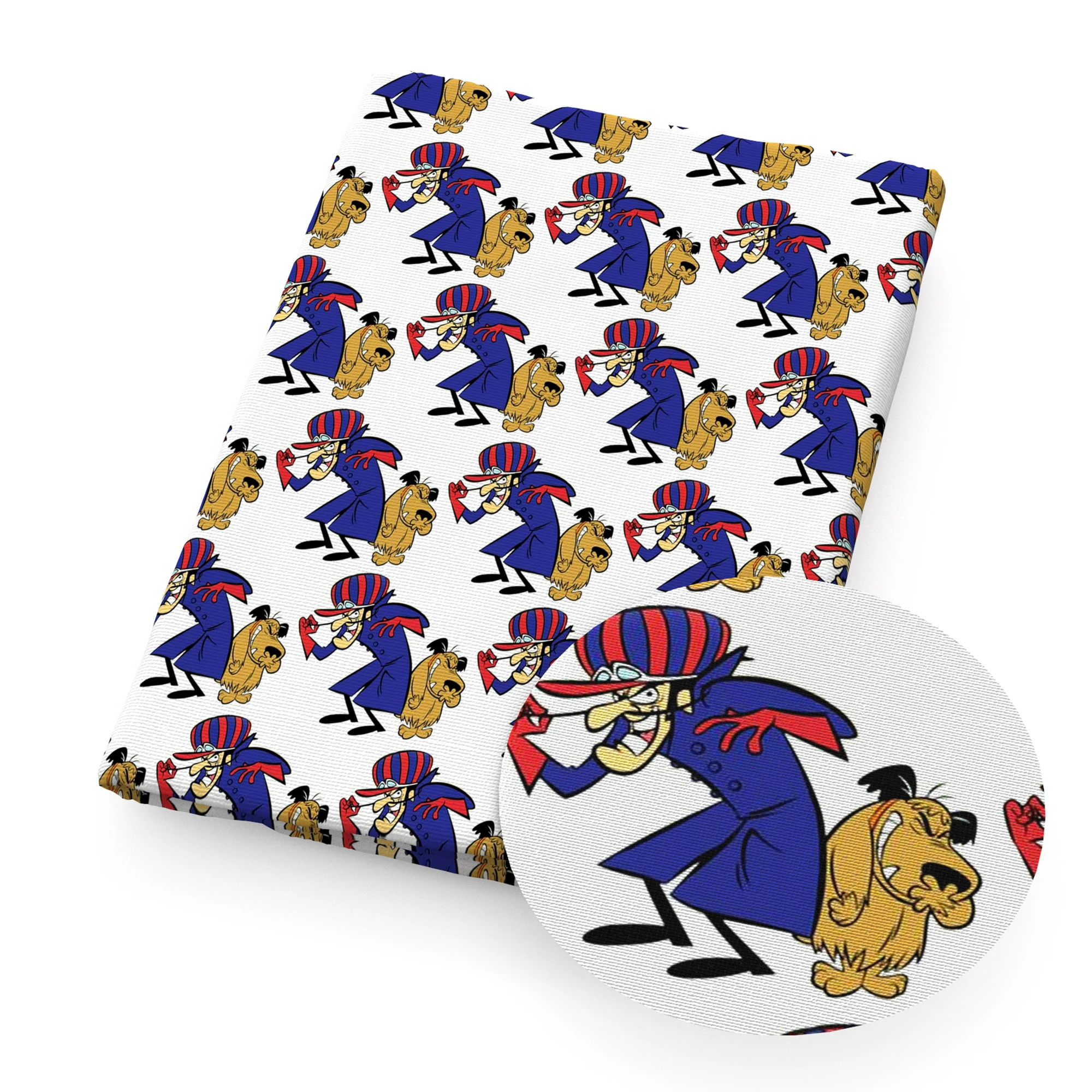 Мультяшные собаки полиэстер хлопок ткань шитье стеганые ткани рукоделие